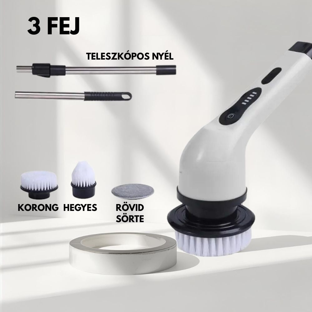 Vezeték nélküli elektromos tisztítókefe