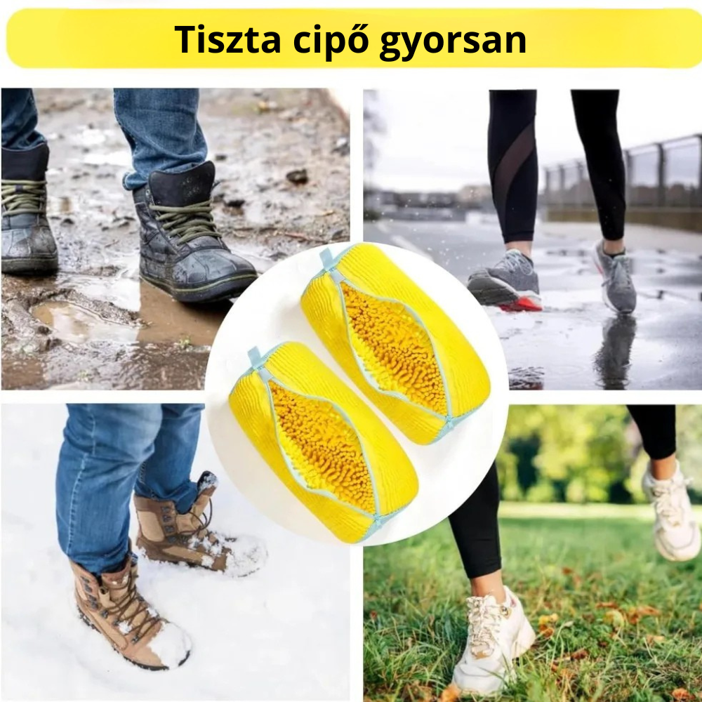 Cipőmosó zsák minden cipőtípushoz