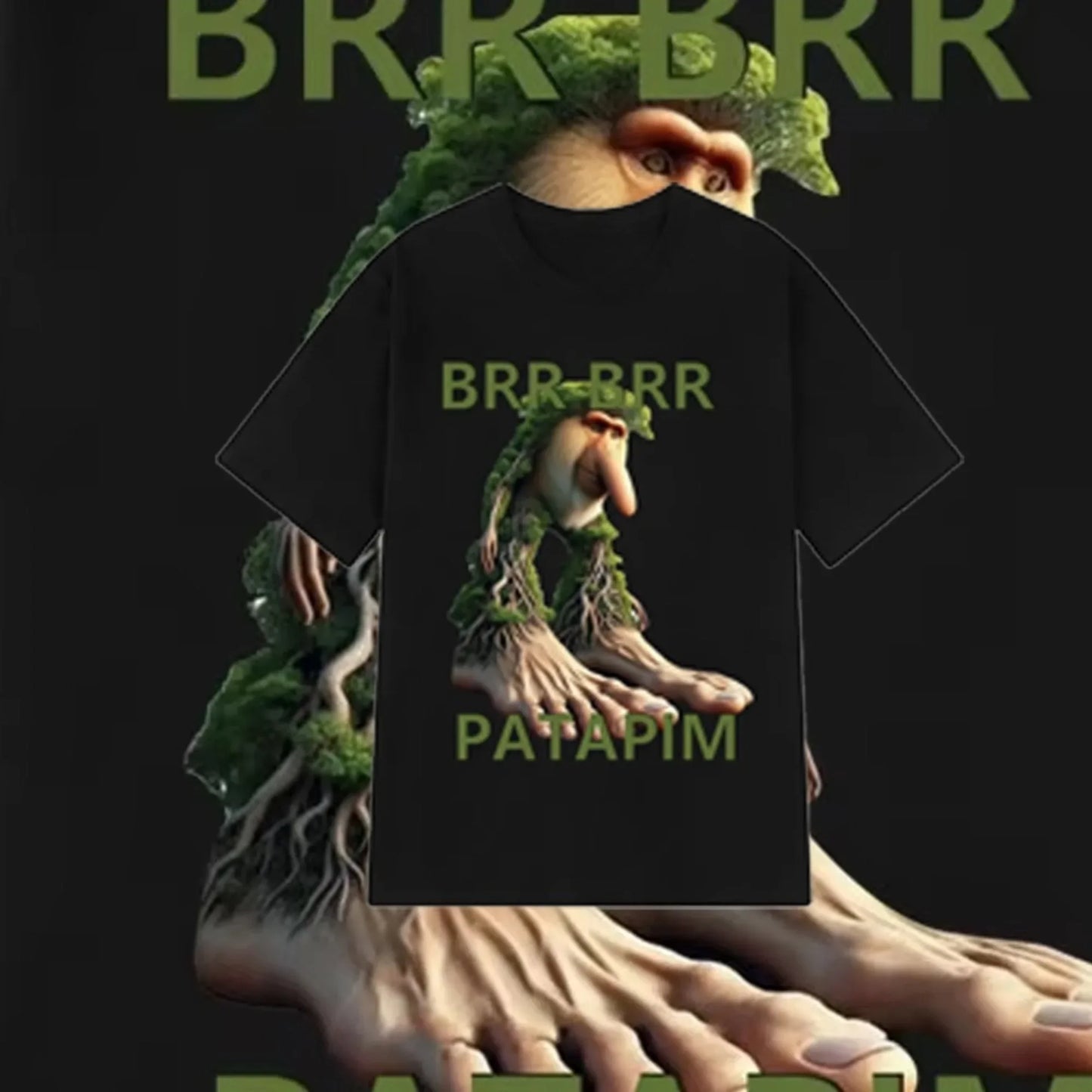 Italian Brainrot vicces mém póló