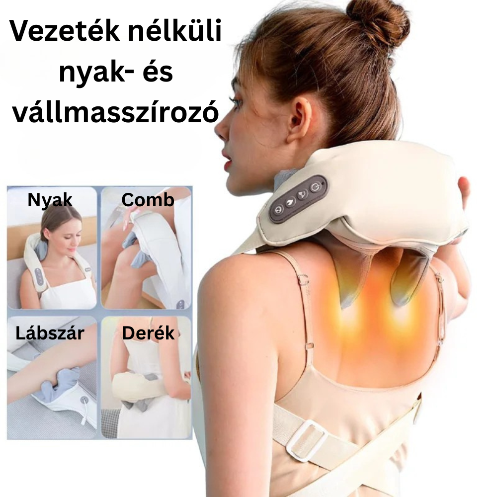 Nyak- és vállmasszírozó