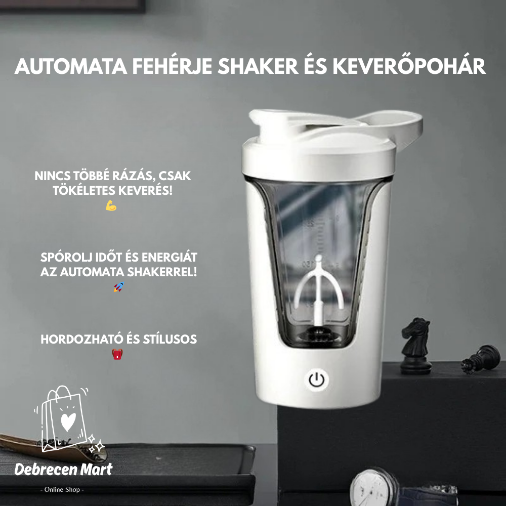 Automata fehérje shaker és keverőpohár
