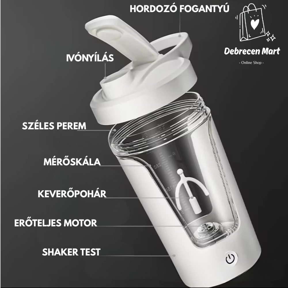 Automata fehérje shaker és keverőpohár