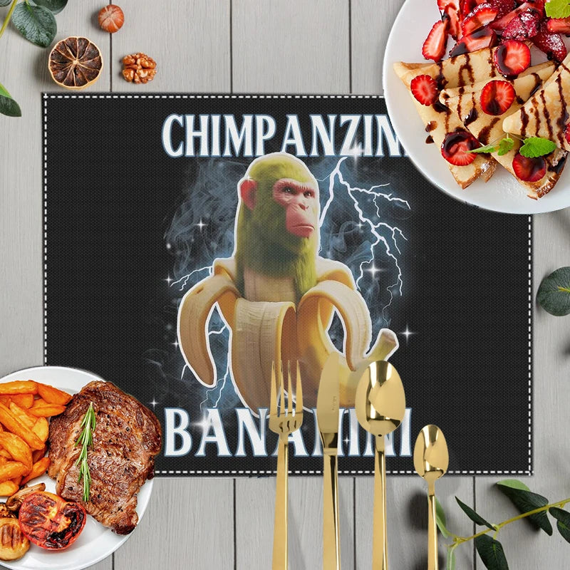 Italian Brainrot konyhai alátétek