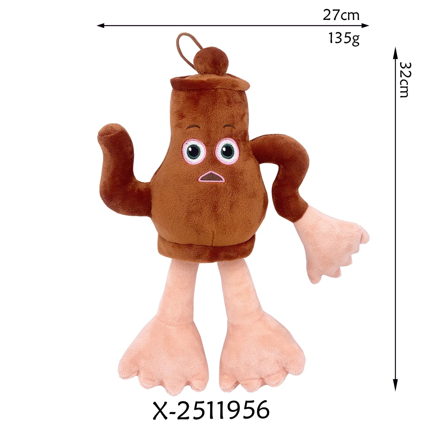 Italian Brainrot Plüss Figura & Kulcstartó
