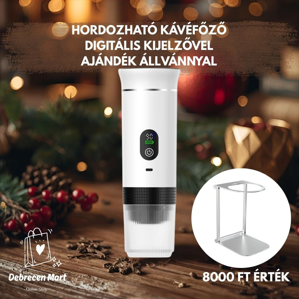 Hordozható mini kávéfőző INGYENES SZÁLLÍTÁS