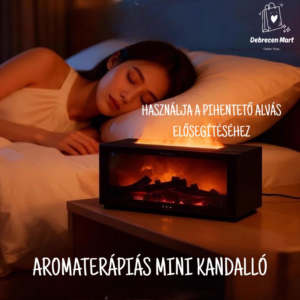 Aromaterápiás mini kandalló