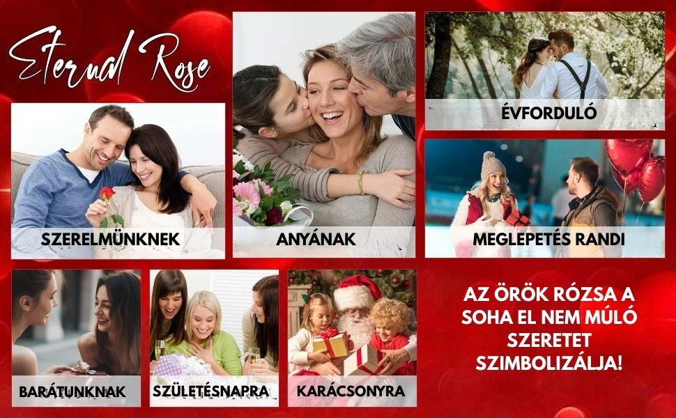 Titkos Rózsadoboz Nyaklánccal - A Tökéletes Ajándék